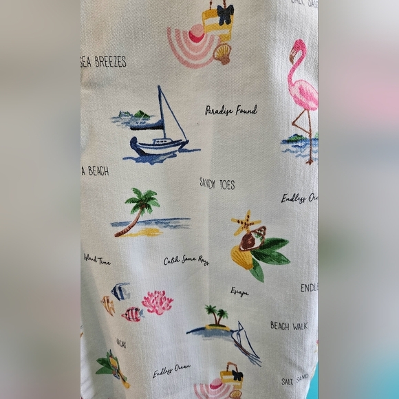 Talbots Tie-Hem Novelty Crop Capris - Picture 9 of 11